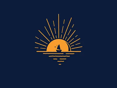 Horizon icon illustration vector