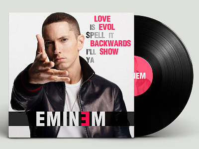 Eminem Design Cover album cover cs6 design eminem fun photoshop