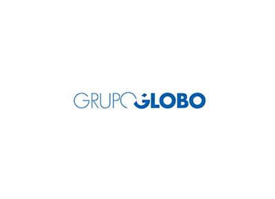 Grupo Globo - Logo Presentation 2d animation blue design flat logo motion motiongraphics rena renatorena