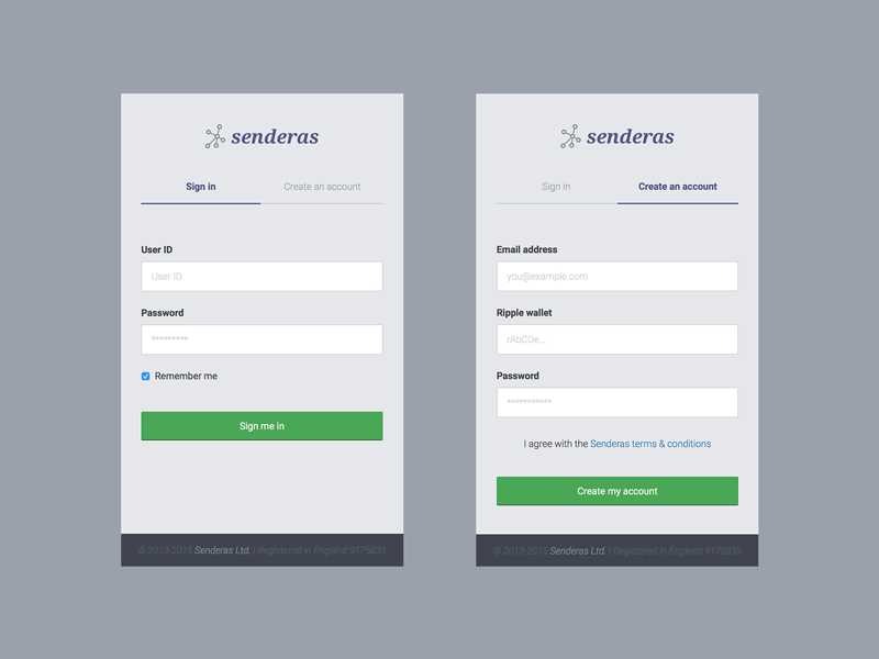 Simplified Sign-In & Sign-Up Pages form login mobile register responsive sign in sign up
