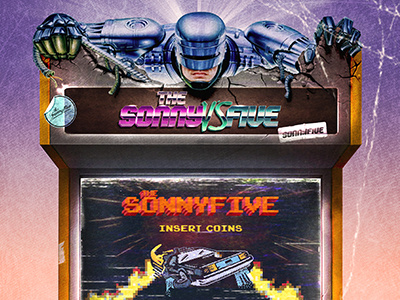 The SonnyFive presents 80s 90s back brand clothing new retro wave retro vhs