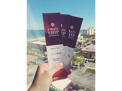 Event tickets conference pirates print tickets