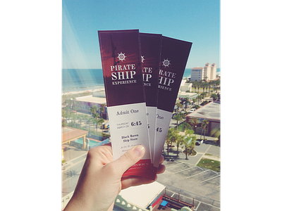 Event tickets conference pirates print tickets