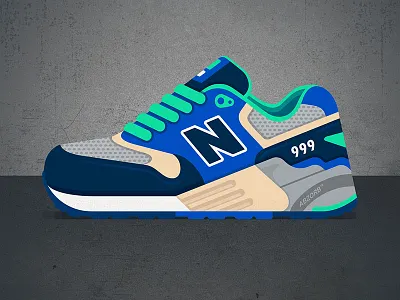 New Balance 999 - Urban Exploration icon new balance shoe sneaker urban exploration