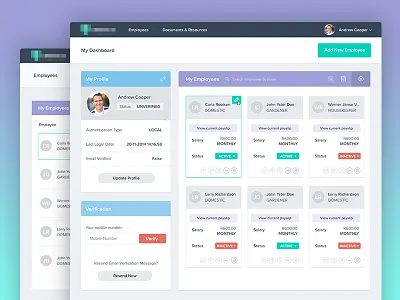 Paperwork just got a whole lot simpler! dashboard design dribbble flat isoflow ui ux
