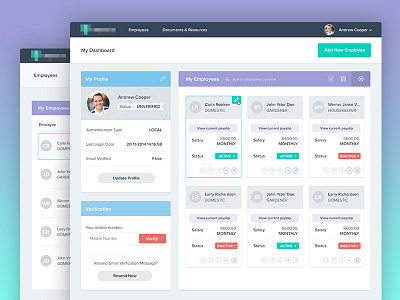 Paperwork just got a whole lot simpler! dashboard design dribbble flat isoflow ui ux