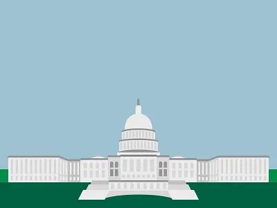 US Capital capital illustration
