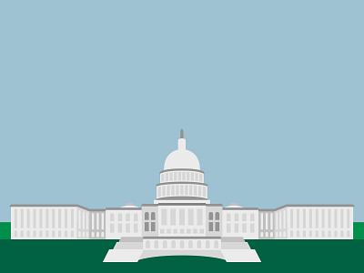 US Capital capital illustration