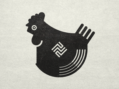 Niwatori animal asian comb gallina hen icon japan japanese marks mon symbol