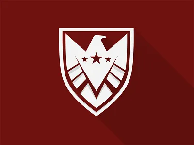 The "Real" S.H.I.E.L.D. Logo agents of shield avengers badge crest flat flat design flat logo logo marvel shield