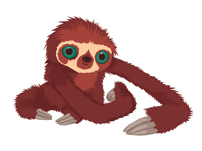 Croods Illustration—Belt character croods dreamwork hair illustration struck