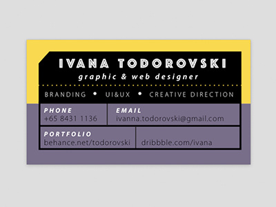 Business Card business card business stationery personal branding stationery