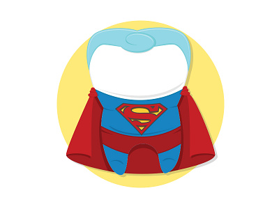 Faster than a speeding Molar! cartooning character dc illustrator photoshop superhero superman tooth vector