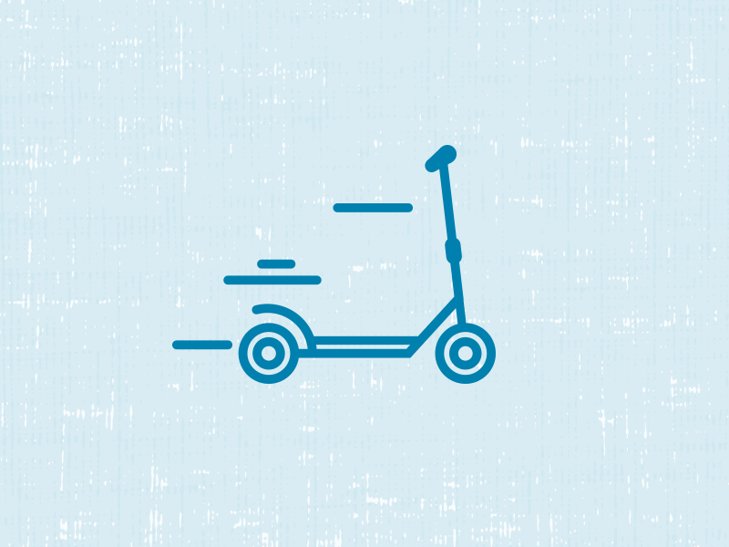Example of Scooter Icon