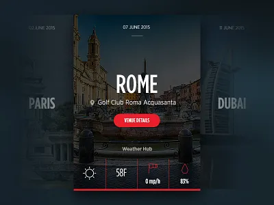 Golf Widget golf ui widget
