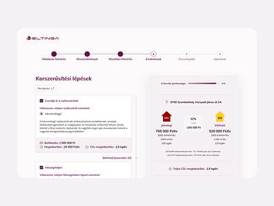 Energy efficiency calculator – UI Animation ber calculator design energy energy efficiency energy rating energy savings housing hungarian savings sustainability ui ui design ux ux design