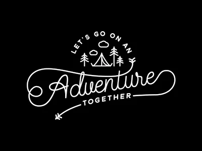 Let's Go... calligraphy cotton bureau design hand lettering lettering t shirt tee type typography