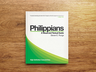 Philippians Commentary art book clean commentary curve josh warren minimal mockup philippians retro vector