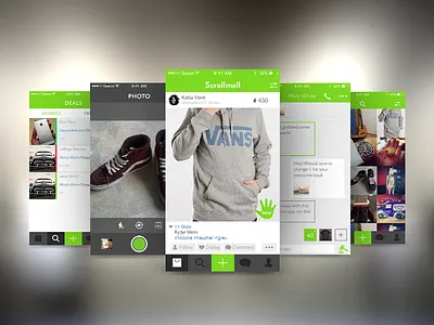 Hello, Dribbble scrollmall stuff trade