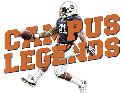 Campus Legends auburn blue football legends orange type wde