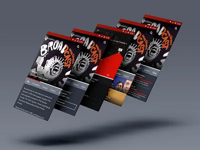 Last.fm Scrobbler Mocks android mockup scrobbler ui design