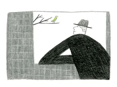 Comic bird comic drawing hand drawing illustration narrative pencil texture