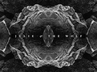 Julie & The Wolf - More experimentation art direction graphic design music pattern