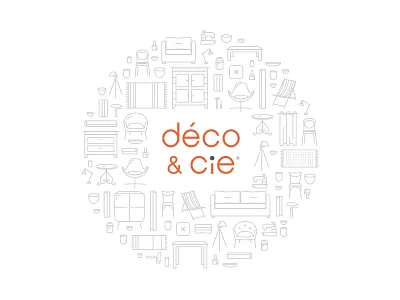 déco & cie carpet chair furniture icon icons lamp logo logotype sofa table