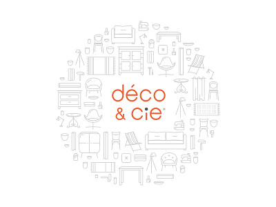 déco & cie carpet chair furniture icon icons lamp logo logotype sofa table