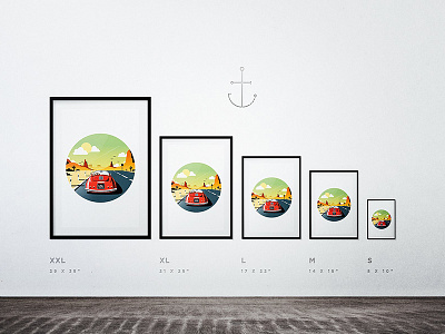 New Sizes! 40fathoms art cottonrag giclee gicleeprint highquality illustrator poster posters print printed prints