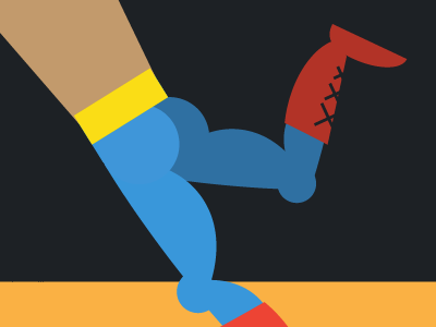 All About That Bass boots booty cute flat illustration funny illustration legs luchador man