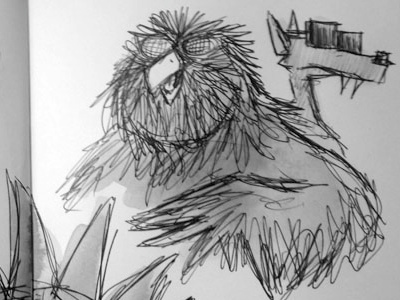 Two Critters sketchbook