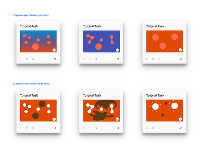 Blood Cells abstract android app blood cell game material popover popup tutorial