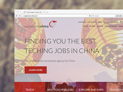 Opportunity China Redesign china redesign wordpress