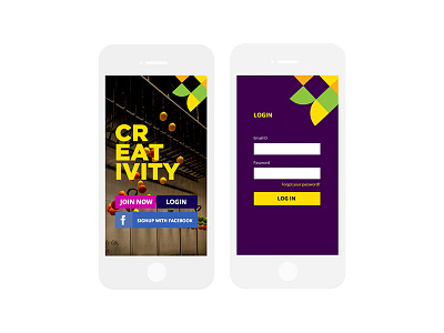Alignd mobile app ui visual design