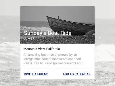 Material Designed Invitation Card invitation card invites material design