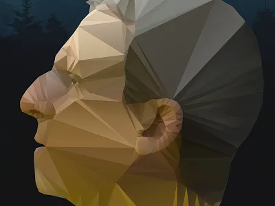 Foxcatcher Polygon design fan art foxcatcher illustrator john du pont polygon poster steve carell vector