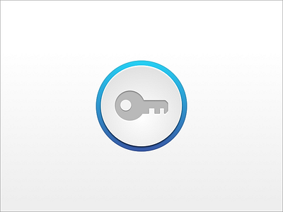 Key circle design interface ios key loading lock mobil screen simple ui ux