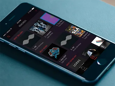 Rekords - Concept (Charts) charts ios iphone 6 records vinyls