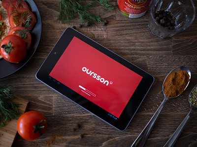 Oursson App android app recipe tablet ui