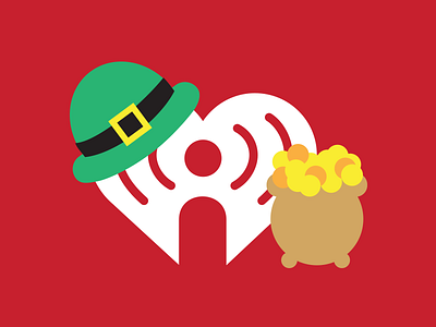 Too-ra-loo-ra-loo-ral, that's an Irish lullaby... branding iheartmedia iheartradio logo st patricks