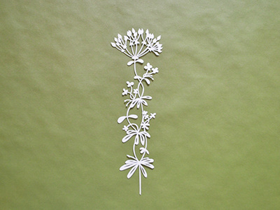 little spring thing #3 art artwork craft cutout design flower handmade illustration paper papercut papercutting spring