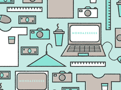 Mondazed camera cash coffee computer monday