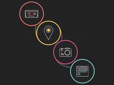 Add to Category Menu colourful ios menu navigation