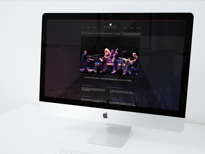 Low Key WebDesign black black web design black website dark red white