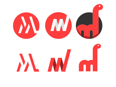 ML- a private mark. Take three branding icon logo mark m l ml