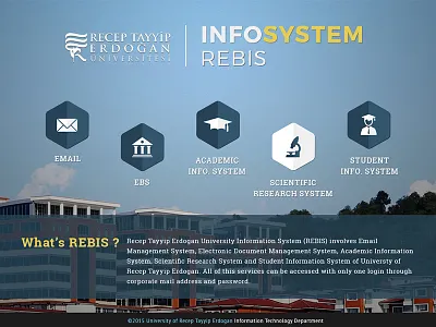 REBIS Menu Screen design flat hexagon menu minimal rebis simple ui