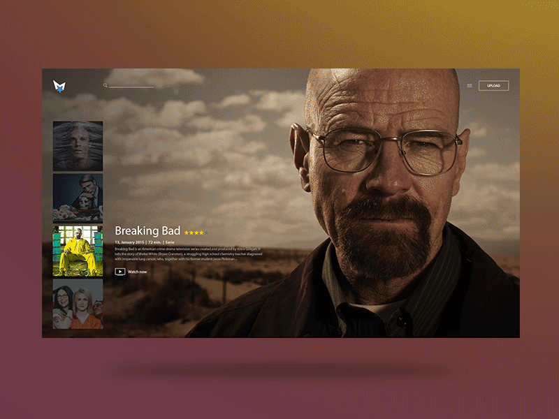 Movie Platform - GIF blog flat gif light movie platform post video