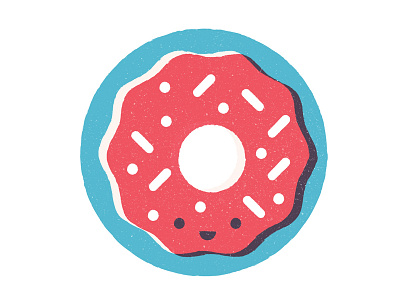 Doughnut cake character donut doughnut fast food opacity overprint sprinkles texture transparency