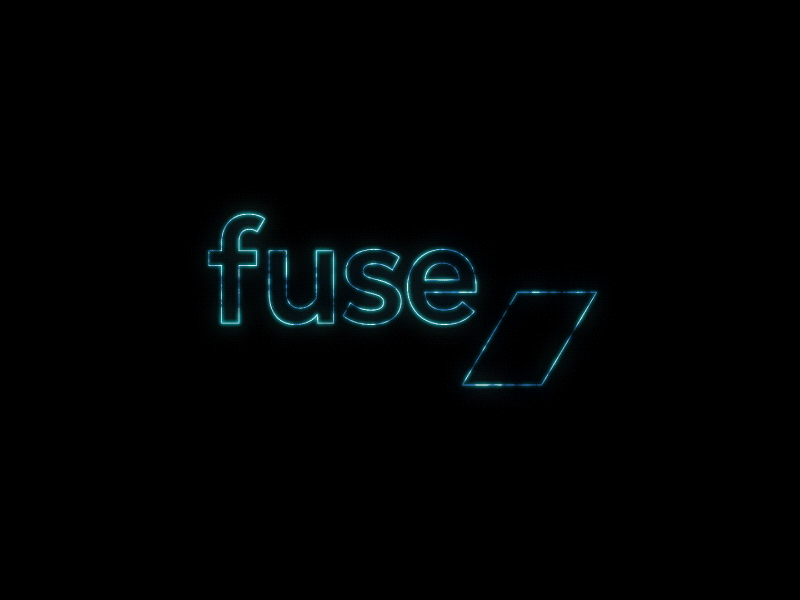 Fuse Ricochet Logo WIP 2d after effects animation cell logo wip